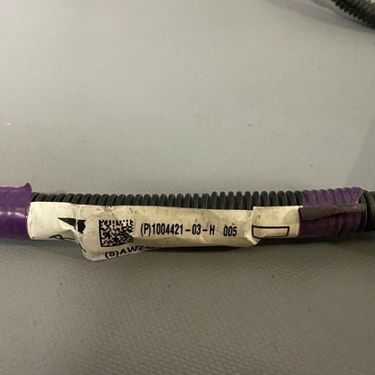 1004421-03-H TESLA MODEL S WIRING HARNESS REAR BUMPER PARKING 2012 2013 2014 OEM