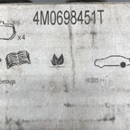 BENTLEY BENTAYGA REAR BRAKE PADS 2017 2018 2019 2020 2021 2022 2023 OEM 