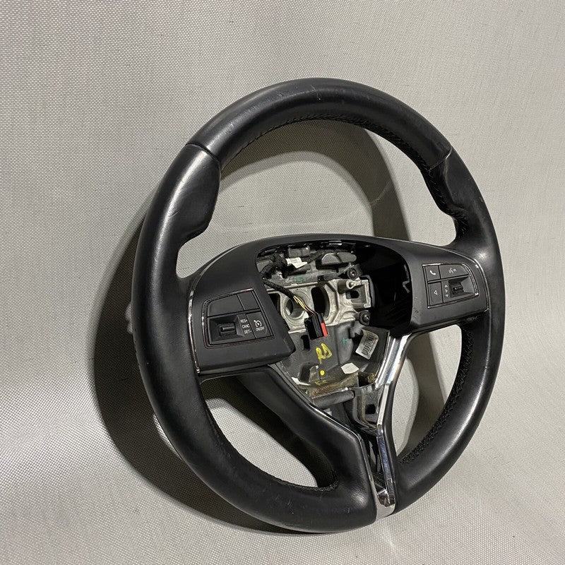 MASERATI GHIBLI STEERING WHEEL LEATHER BLACK 1033614 2014 2015 2016 OE
