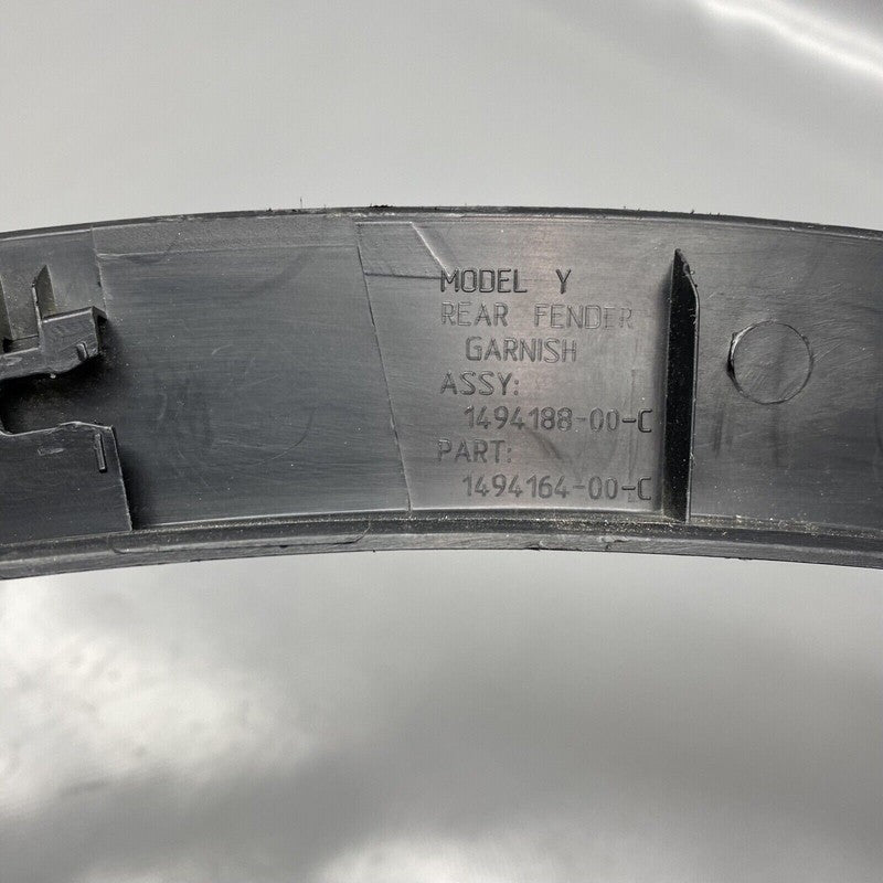 1494188-00-C TESLA MODEL Y WHEEL ARCH FLARE RIGHT REAR 2020 2021 2022 2023 1494188-00-C OEM