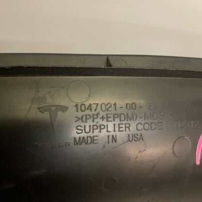 1047021-00-E TESLA MODEL X GRILLE INSERT UPPER FRONT BUMPER 2016 2017 2018 2019 OEM 