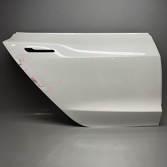MODEL 3 TESLA MODEL 3 DOOR RIGHT REAR 2017 2018 2019 2020 2021 2022 2023 OEM DAMAGED