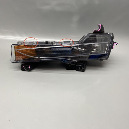 1077391-00-F TESLA MODEL 3 FOG LIGHT LEFT DRIVER 2017 2018 2019 2020 2021 2022 1077391-00-F