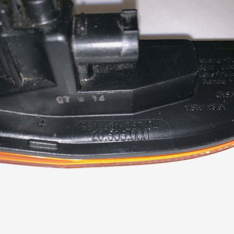 99163125704 PORSCHE 911 LEFT SIDE MARKER LAMP 2012 2013 2014 2015 OEM
