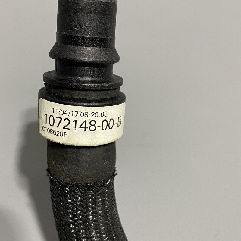 1072148-00-B TESLA MODEL S COOLANT HOSE LEFT ROCKER TO TORQUE BOX DM 2016 2017 2018 2019 2020