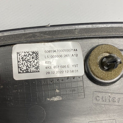 4KE853026E AUDI E-TRON WHEEL FLARE MOLDING RIGHT REAR 2018 2019 2020 2021 OEM 4KE853026E