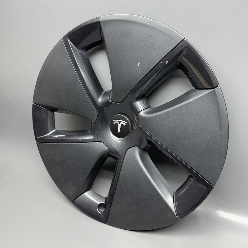 1044271-00-A TESLA MODEL 3 WHEEL HUB CAP 18 INCH 2017 2018 2019 2020 OEM 1044271-00-B