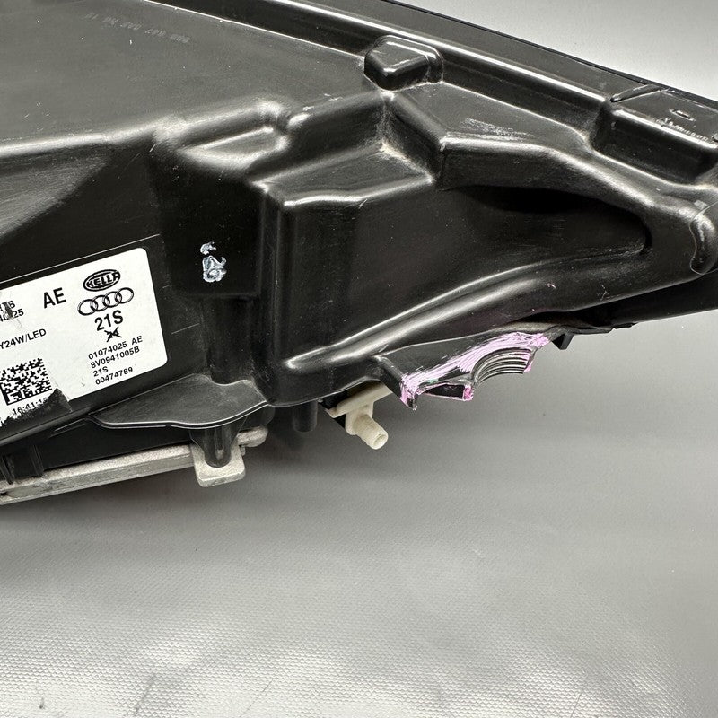 8V0941005B AUDI A3 HEADLIGHT LEFT DRIVER S3 2014 2015 2016 BI-XENON OEM 8V0941005B