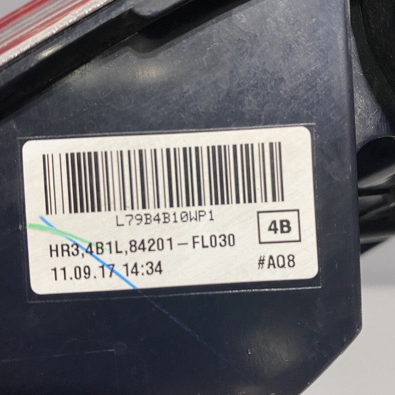 84201-FL030 SUBARU IMPREZA HATCHBACK TAIL LIGHT LEFT DRIVER LED 2017 2018 2019 2020