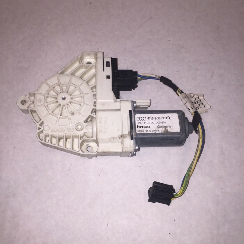 4F0959801D AUDI A6 LEFT FRONT DOOR WINDOW MOTOR 2006 2007 2008 2009 OEM