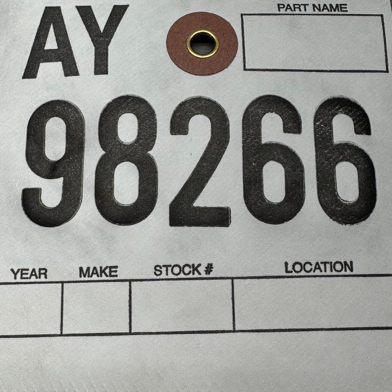 PORSCHE 718 CAYMAN FUEL POCKET 2017-2019 2020 2021 2022 2023 OEM 98280