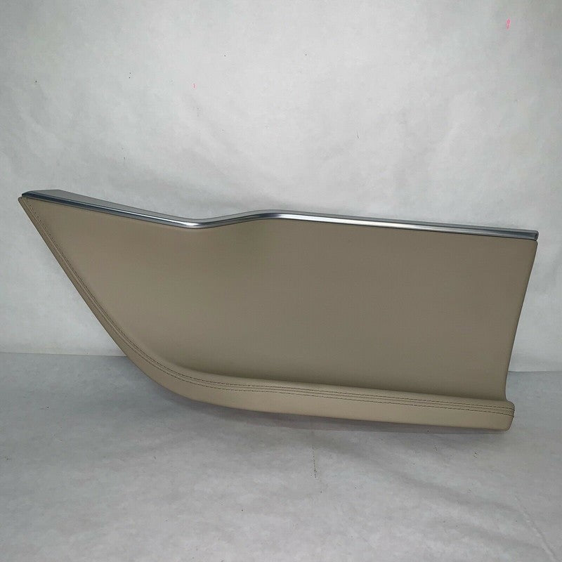 1007952-00 TESLA MODEL S CARRIER INSERT FRONT DOOR TRIM 2012 13 14 2015 TAN OEM 1007952-00