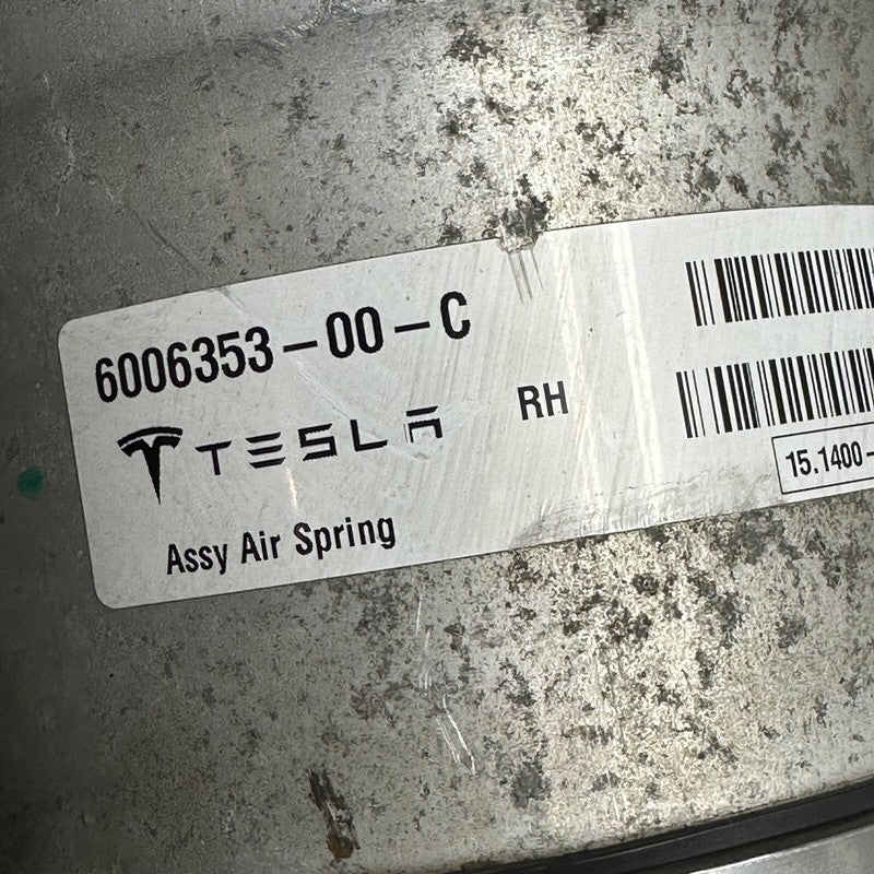 6006353-00-C TESLA MODEL S AIR SHOCK ABSORBER RIGHT REAR 2012 2013 2014 2015 OEM 6006353-00-C