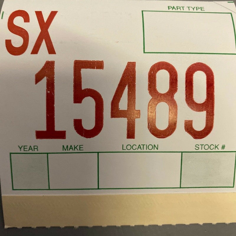 7P5945701B PORSCHE CAYANNE REAR BUMPER REFLECTRO LEFT DRIVER SIDE 2015 2016 OEM