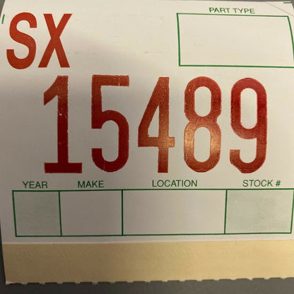 7P5945701B PORSCHE CAYANNE REAR BUMPER REFLECTRO LEFT DRIVER SIDE 2015 2016 OEM