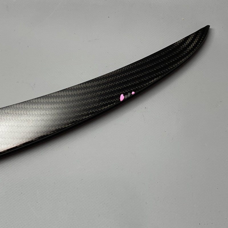 1455166-00-B TESLA MODEL 3 SPOILER WING 2017 2018 2019 2020 CARBON FIBER OEM 1455166-00-B