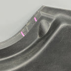 1006327-00-F TESLA MODEL S UNDERHOOD APRON COVER LEFT 2012 2013 2014 2015 OEM 1006327-00-F