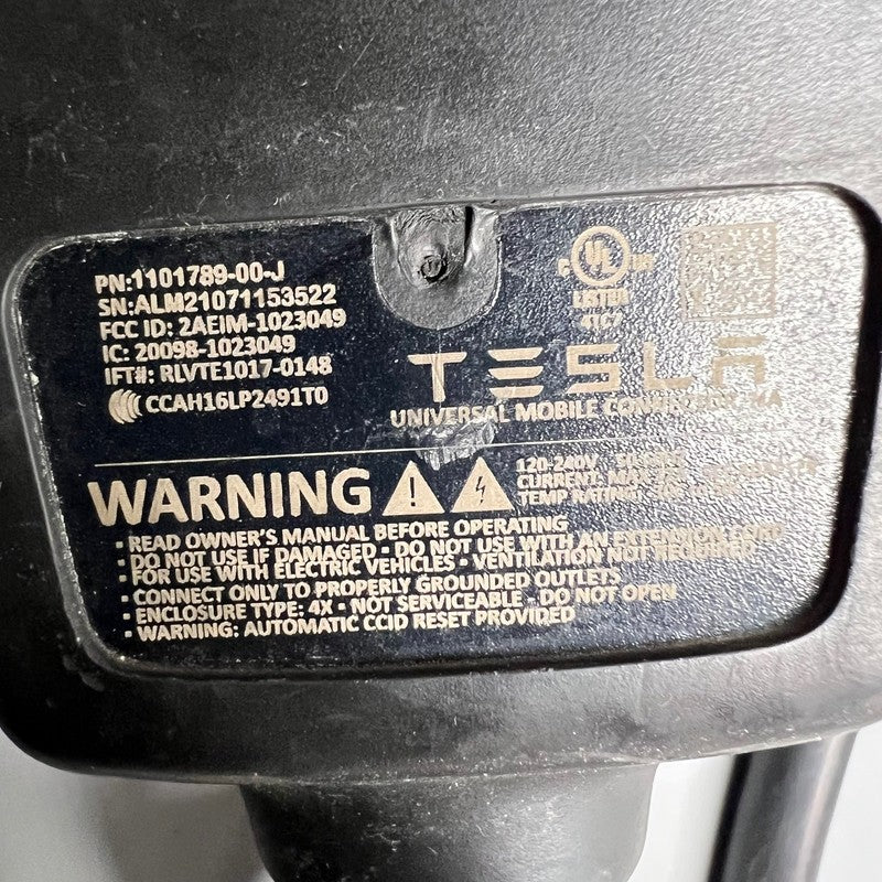 MODEL 3 S X TESLA MODEL 3 S X CHARGING CONNECTOR MOBILE GEN 2 OEM