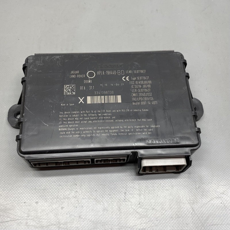 JAGUAR F-PACE KEYLESS ENTRY CONTROL UNIT 3E0AY0106 2016 2017 2018 2019