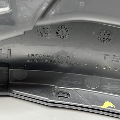 1588184-00-B TESLA MODEL X PLAID FRONT BUMPER 2021 2022 2023 OEM 1588184-00-B NON SENSOR TYPE