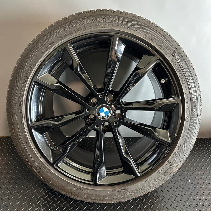 BMW X3 WHEEL RIM SET 20 INCH X4 2020 2021 2022 2023 2024 OEM 7916265