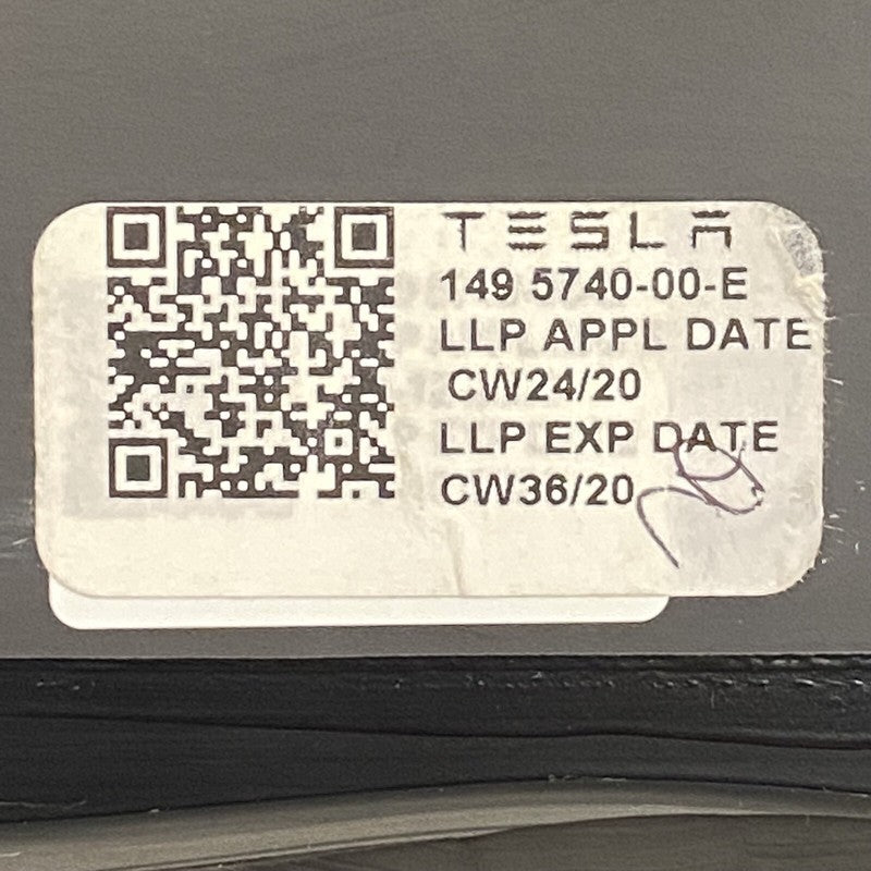1495740-00-E TESLA MODEL Y QUARTER GLASS LEFT REAR 1495740-00-E 2020 2021 2022 OEM