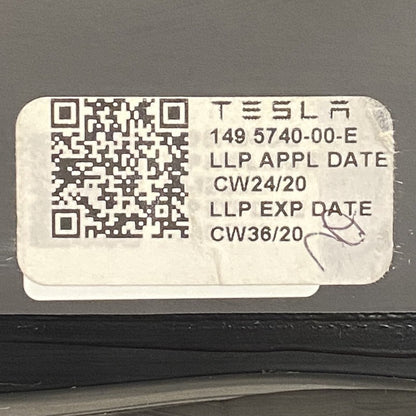 1495740-00-E TESLA MODEL Y QUARTER GLASS LEFT REAR 1495740-00-E 2020 2021 2022 OEM