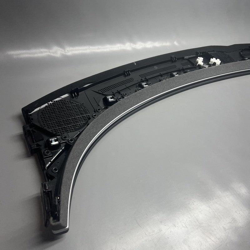 1743396-10-B TESLA MODEL 3 DASH TRIM WRAP AROUND TEXTILE ROW 2024 OEM 1743396-10-B