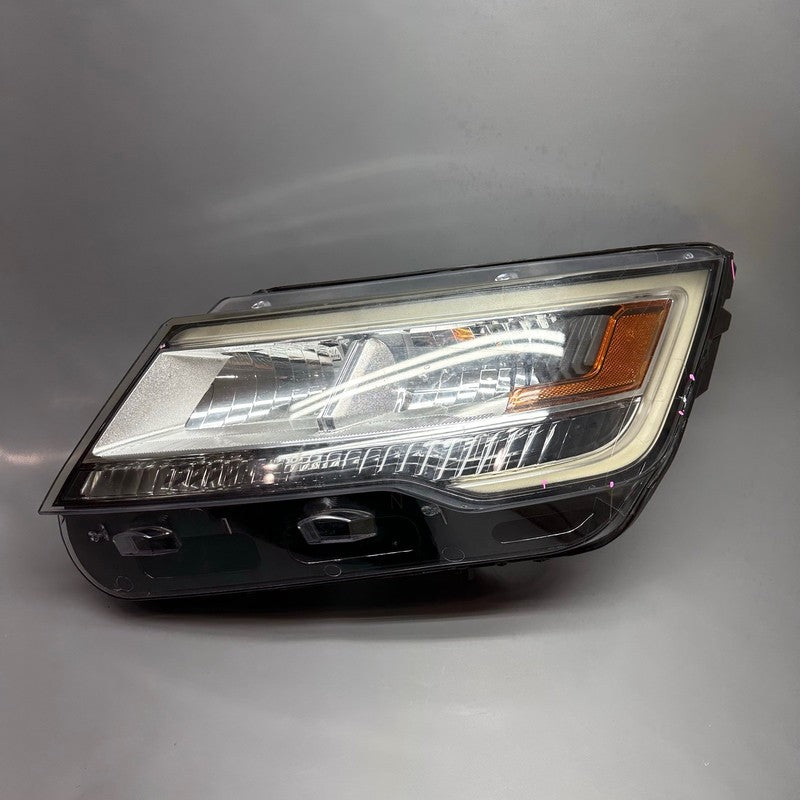 FORD EXPLORER HEADLIGHT LEFT DRIVER 2018 2019 HALOGEN OEM JB53-13006-B
