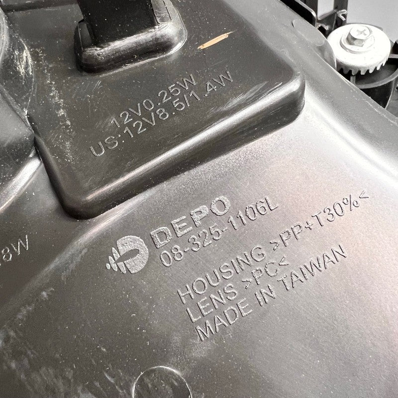 INFINITI Q50 HEADLIGHT LEFT DRIVER 2014 2015 2016 2017 AFTERMARKET DEP
