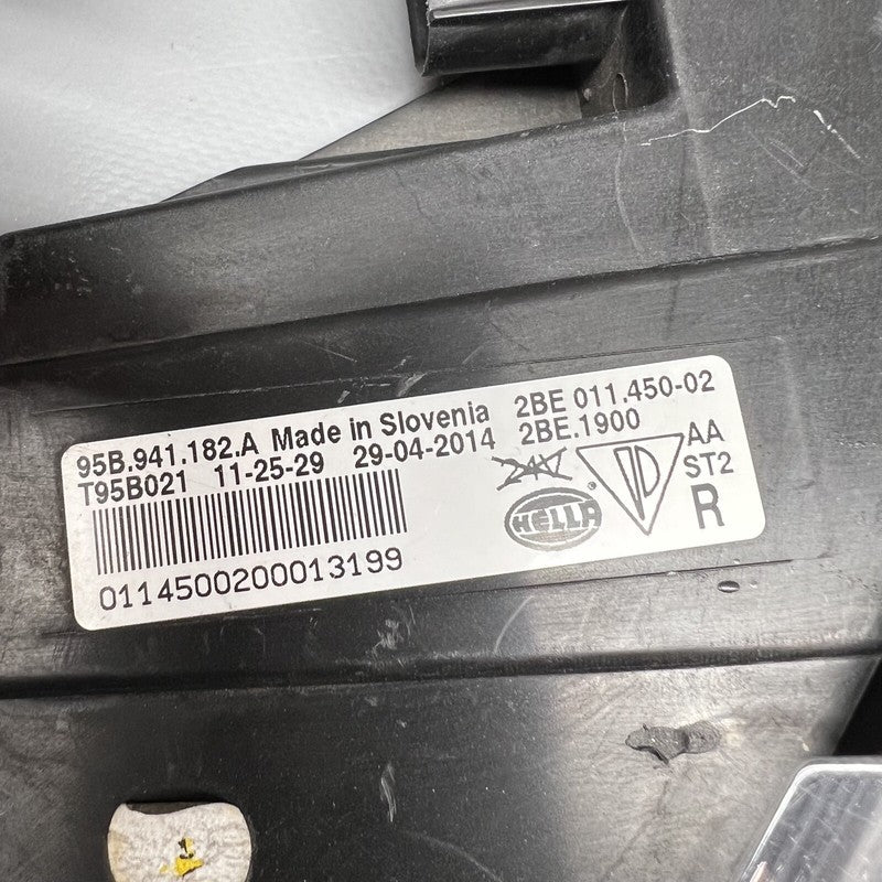 95B941182A PORSCHE MACAN FOG LIGHT RIGHT PASSENGER 2015 2016 2017 2018 OEM 95B941182A