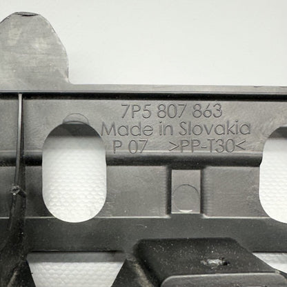 7P5807863 PORSCHE CAYENNE REAR BUMPER CENTER BRACKET 2011 12 13 14 15 16 17 2018 7P5807863