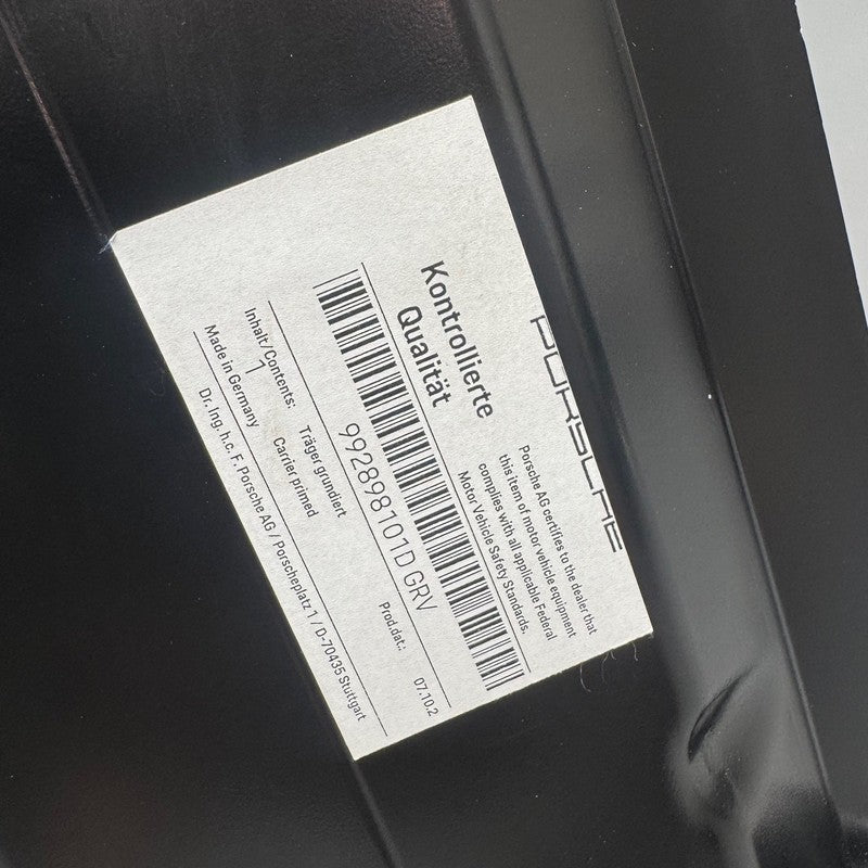 PORSCHE 911 CARRERA 992 CARRIER LEFT FRONT 2020 2021 2022 2023 2024 20