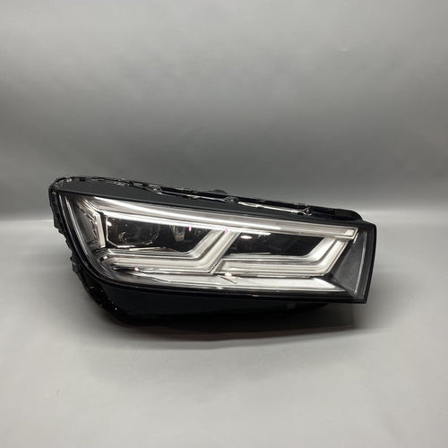 AUDI Q5 HEADLIGHT RIGHT PASSENGER 80A941034E 2018 2019 2020 FULL LED O