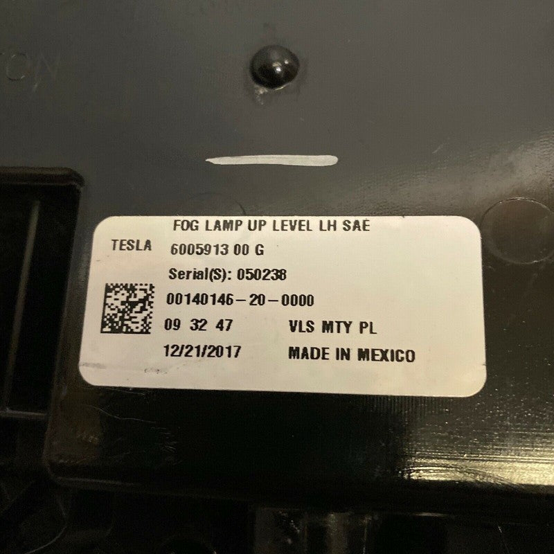 6005913-00-G TESLA MODEL S FOGLIGHT LEFT DRIVER SIDE 2016 2017 2018 2019 LED OEM