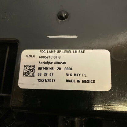 6005913-00-G TESLA MODEL S FOGLIGHT LEFT DRIVER SIDE 2016 2017 2018 2019 LED OEM