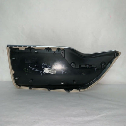 1007952-00 TESLA MODEL S CARRIER INSERT FRONT DOOR TRIM 2012 13 14 2015 TAN OEM 1007952-00