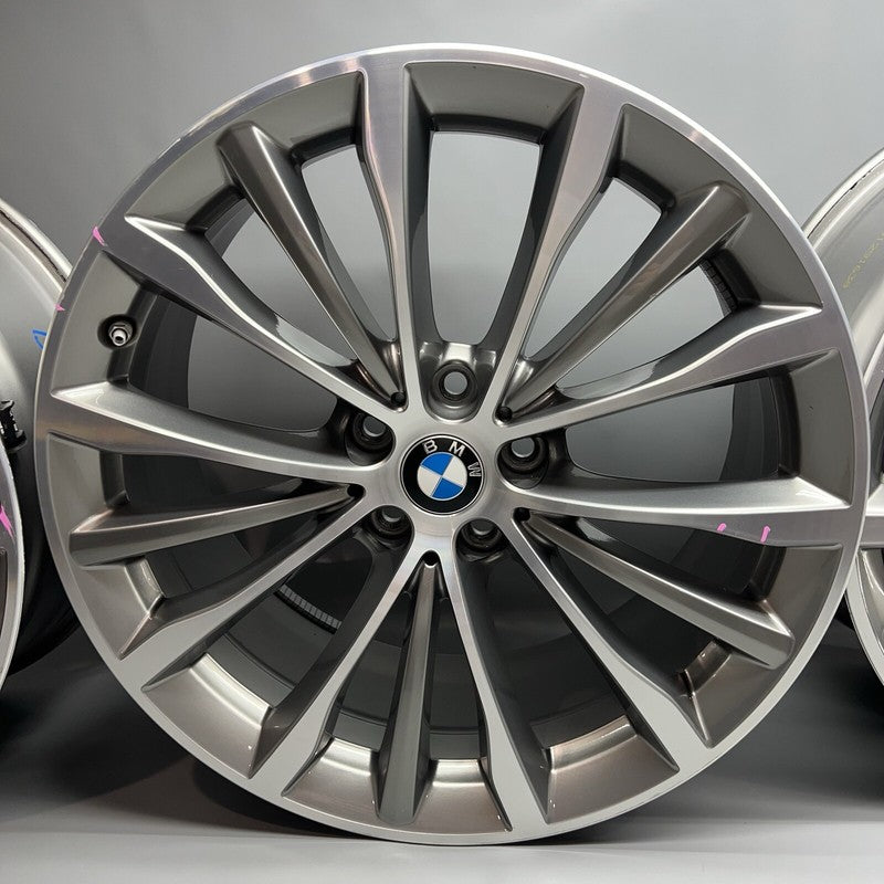 6873942 BMW 530 WHEEL RIM SET 540 M550 2017 2018 2019 2020 2021 2022 2023 6873942