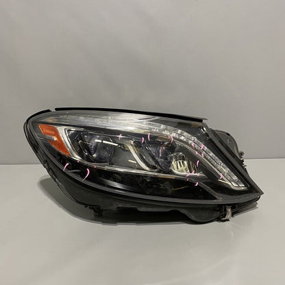 A2229061202 MERCEDES BENZ S550 HEADLIGHT S63 RIGHT PASSENGER 2014 2015 2016 2017 LED OEM
