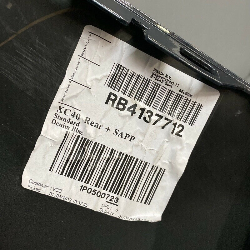 31449336 VOLVO XC40 LEFT REAR BUMPER COVER TRIM 2018 2019 2020 BLUE OEM 31449336