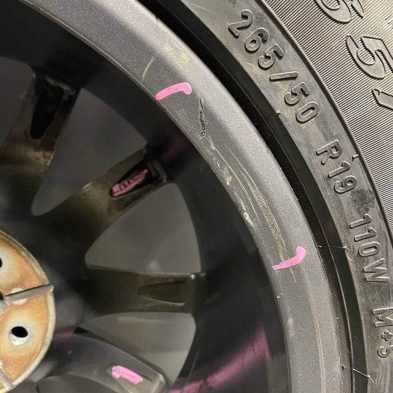 670044699 MASERATI LEVANTE WHEEL 19 INCH RIM WITH TIRE 670044699 OEM 2017 2018 2019 