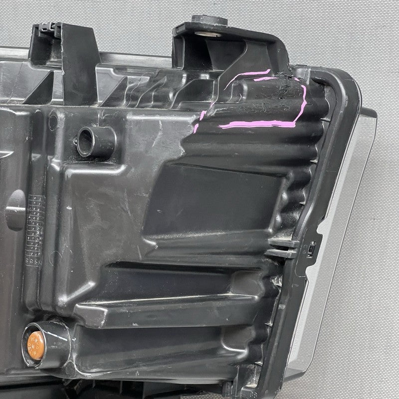 68360177AD RAM 2500 HEADLIGHT LEFT DRIVER 3500 2020 2021 2022 2023 2024 HALOGEN 68360177AD