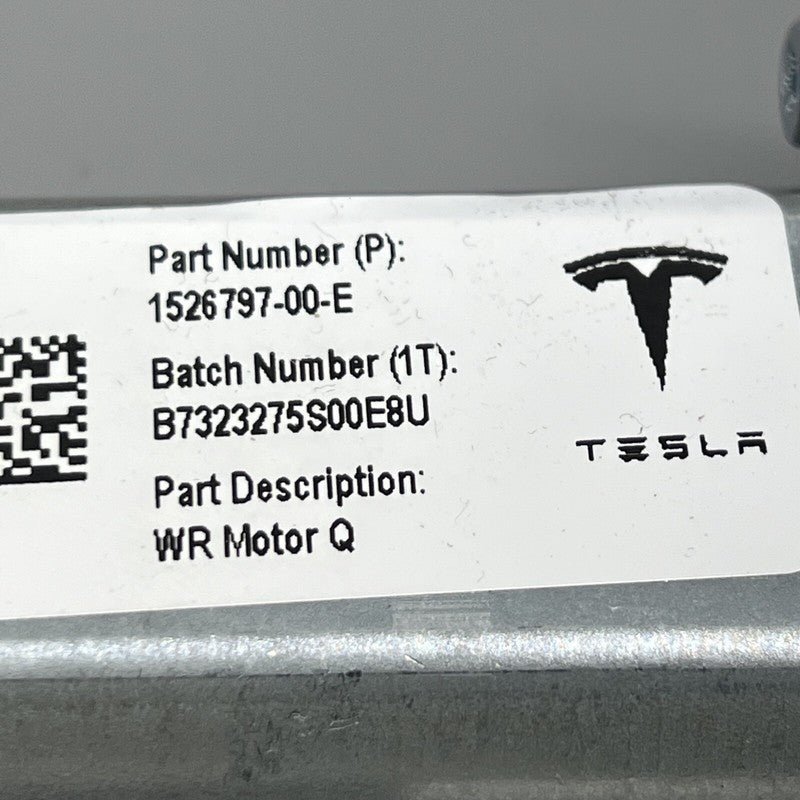 1526796-00-E TESLA MODEL Y WINDOW REGULATOR MOTOR LEFT FRONT 2020 2021 22 2023 1526797-00-E