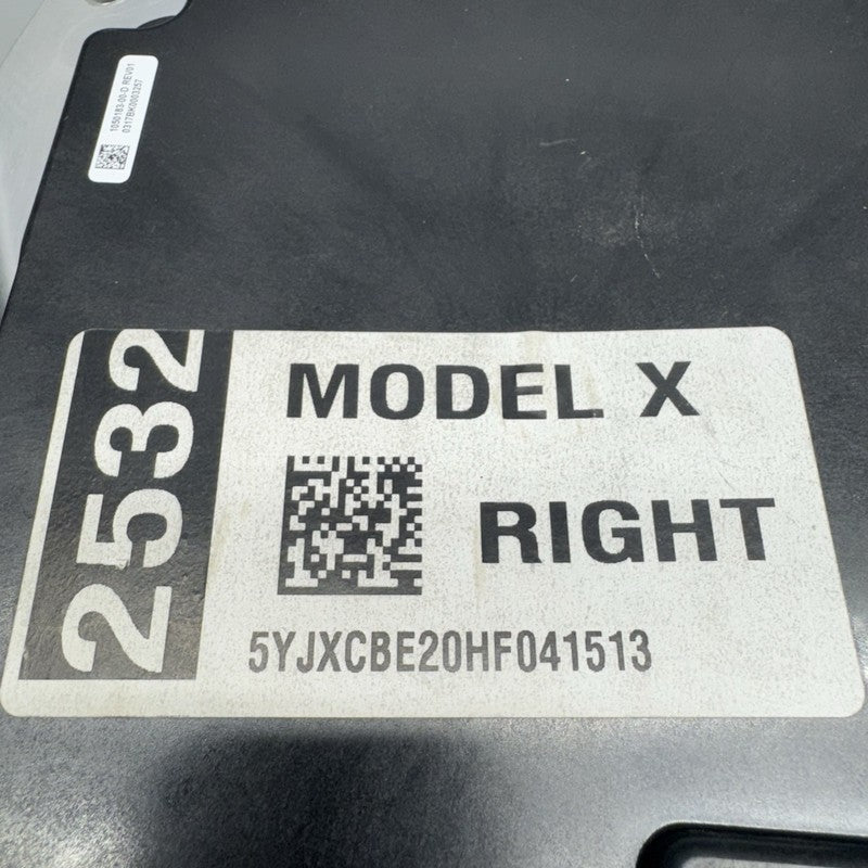 1048860-00-B TESLA MODEL X RIGHT FRONT DOOR CONTROL MODULE 2016 2017 2018 2019 2020 OEM