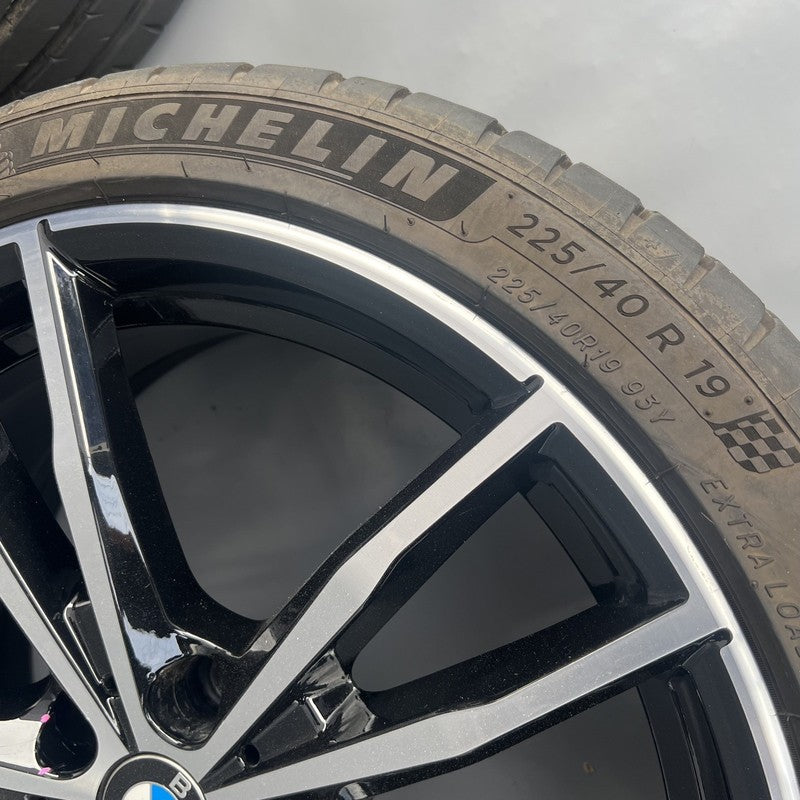8090095 BMW 330I WHEEL RIM SET 19 INCH 2018 2019 2020 2021 2022 2023 2024 OEM 8090095
