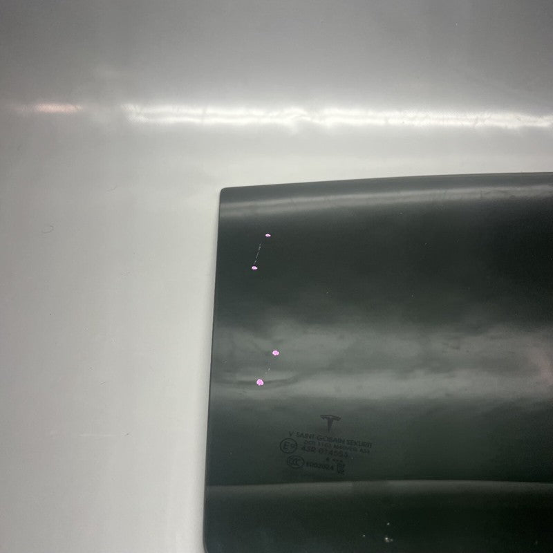 TESLA MODEL Y DOOR GLASS RIGHT REAR 2020 2021 2022 2023 2024 OEM
