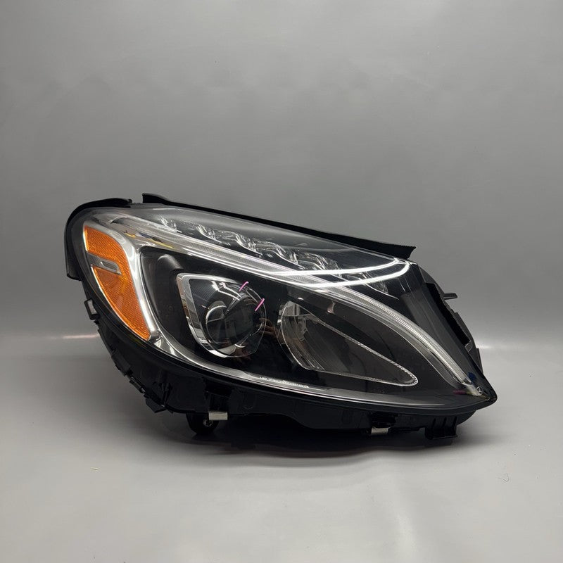 a2059064203 MERCEDES BENZ C300 HEADLIGHT C400 RIGHT PASSENGER 2015 2016 2017 2018 LED OEM