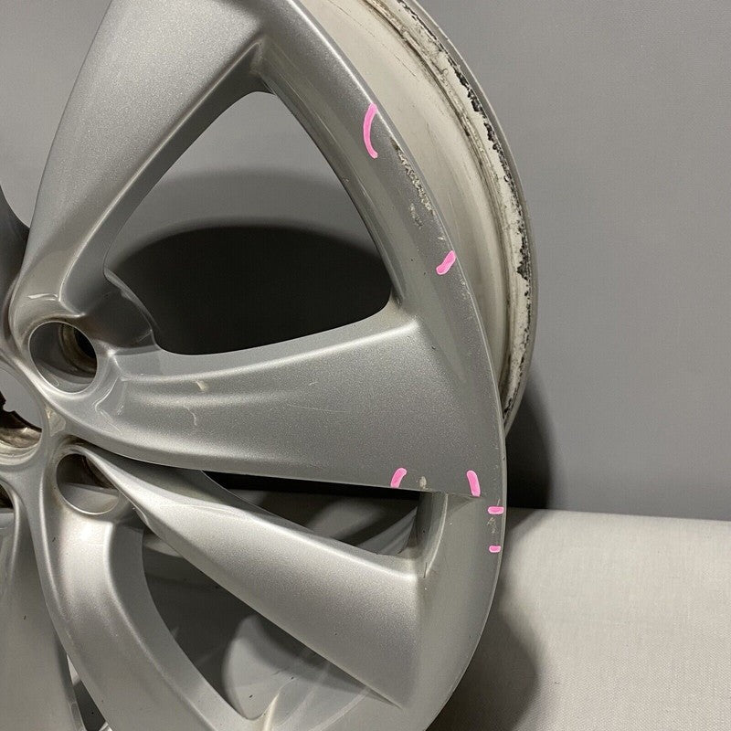 1024183-01-A TESLA MODEL S WHEEL RIM SILVER 19” 1024183-01-A OEM 2012 2013 2014 2015