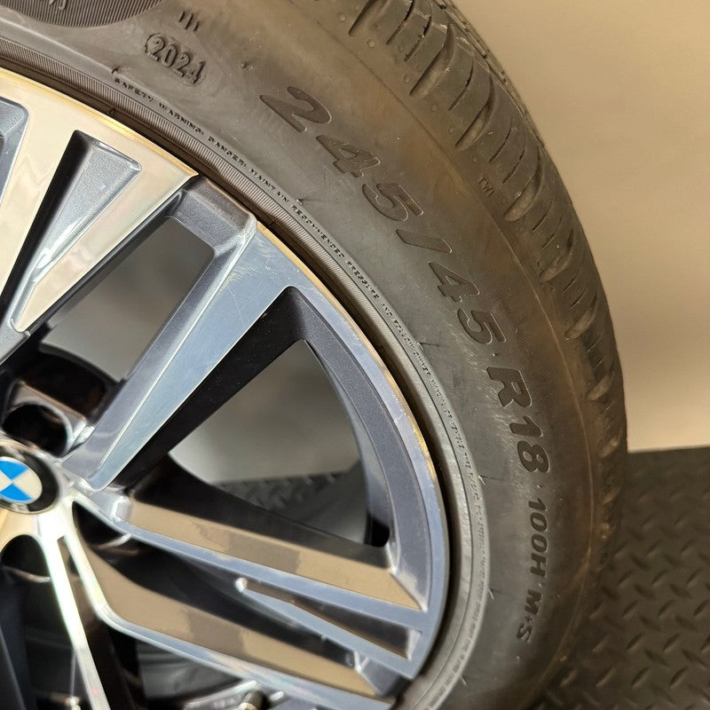 BMW I4 WHEEL RIM FRONT 18 INCH 430 440 2022 2023 2024 OEM 6896768