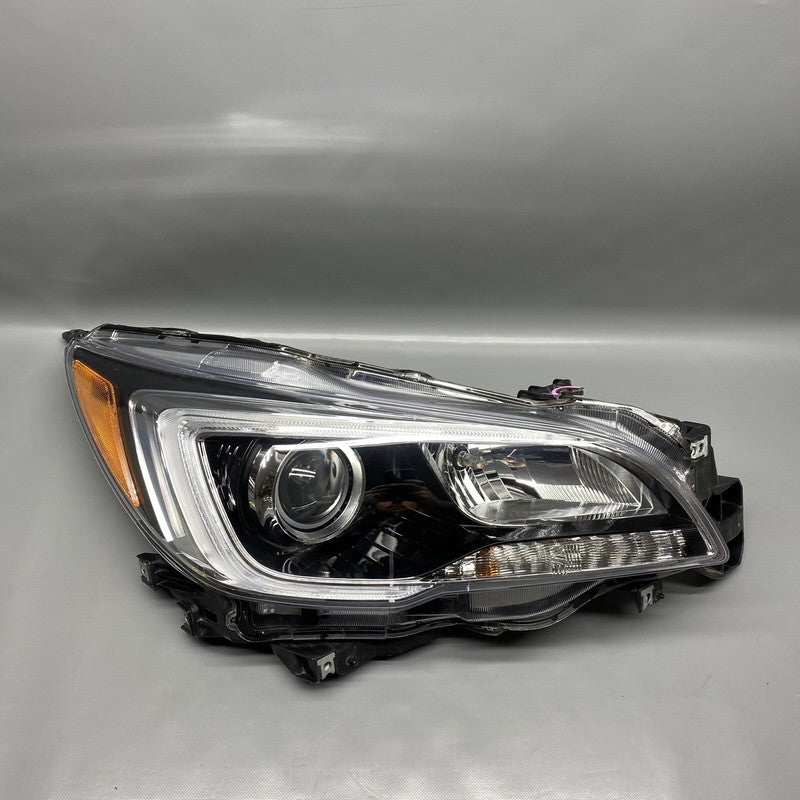 SUBARU LEGACY OUTBACK HEADLIGHT RIGHT PASSENGER 2015 2016 2017 HALOGEN OEM